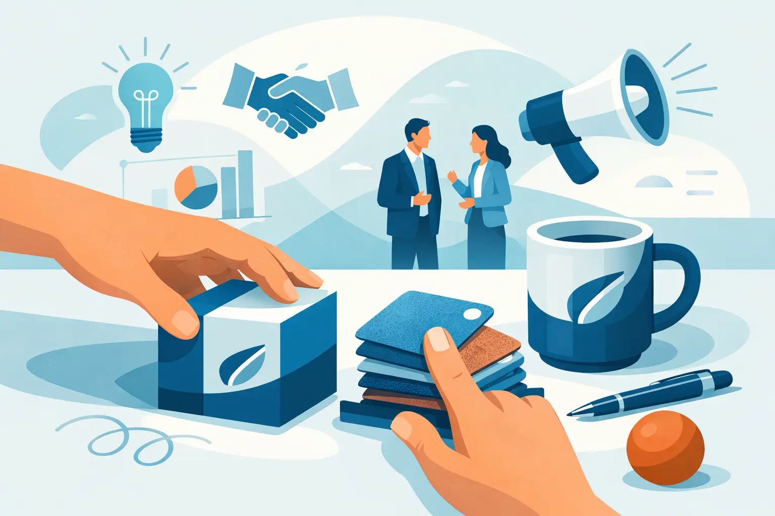 Haptische Markenkommunikation im B2B, die bleibt - AL-Modelldesign -
