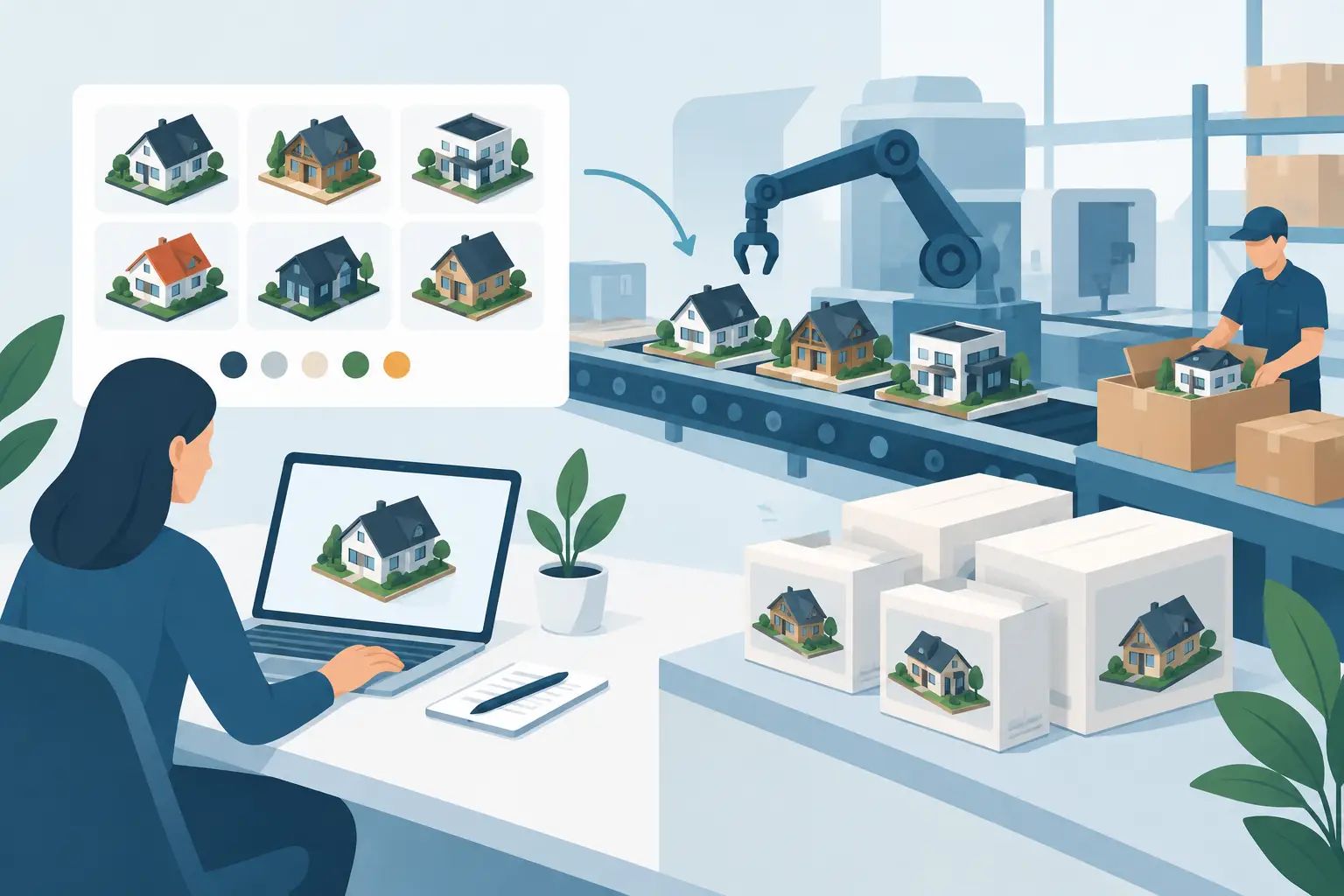 Serienproduktion individueller Modellsets planen - AL-Modelldesign -